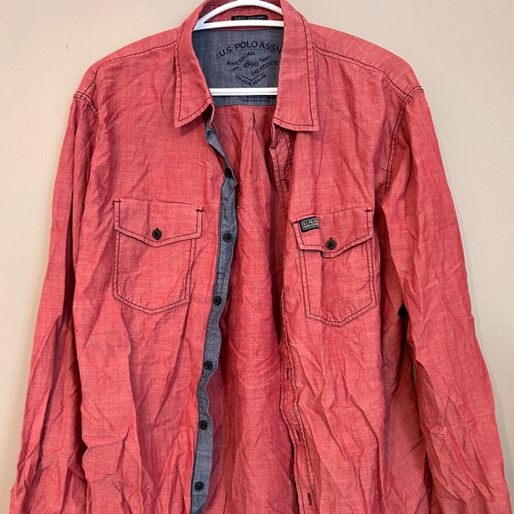 Men's US Polo Button-up - Picture 1 of 3